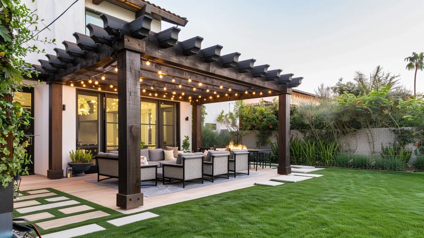 Pergola Installation in San Diego 1