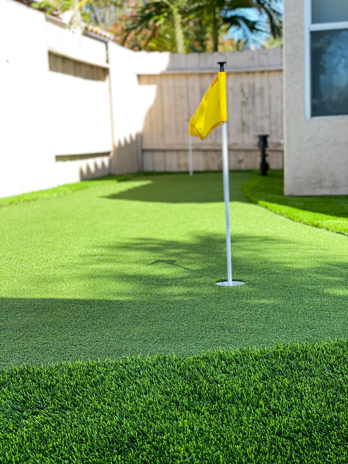 Landscape architecture with turf integration