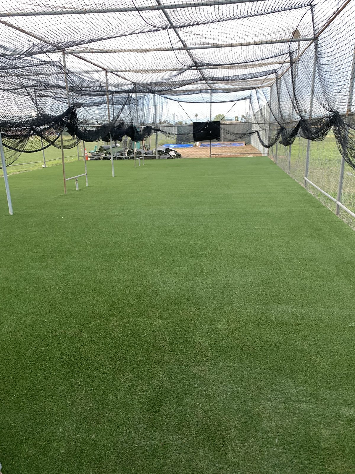 Landscape architecture with turf integration