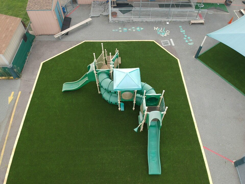 Daycare playground synthetic turf San Diego