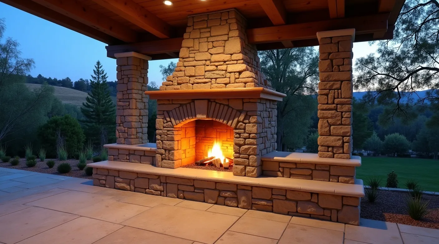 Fire Features and Outdoor Fireplaces in San Diego in San Diego